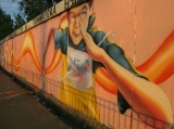 Новая граффити на Ладожской