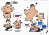 Россия, Южная Осетия, Грузия