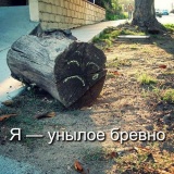 Я - унылое бревно