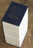 Wikipedia в бумажном виде