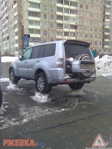 Левитация джипа