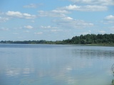Озеро Пирос под  городом Боровичи