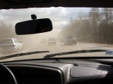 Пыль на шоссе