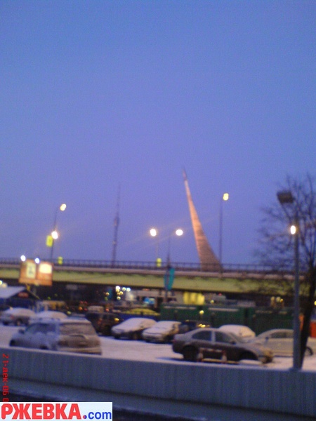 Москва( вид из гостиницы)