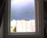 из окна