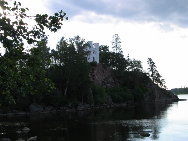 в парке