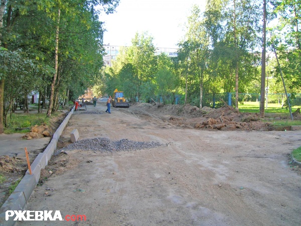 Хасанская 26. Благоустройство двора.