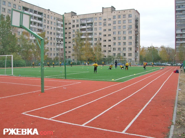 Школьный стадион, Школа №431. Ленская 1/2
