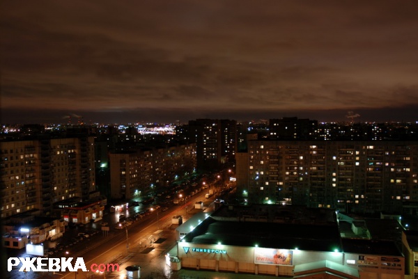 ночь... улица.. фонареги... :)
