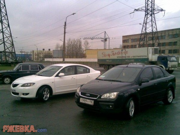 Авто жителей Ржевки