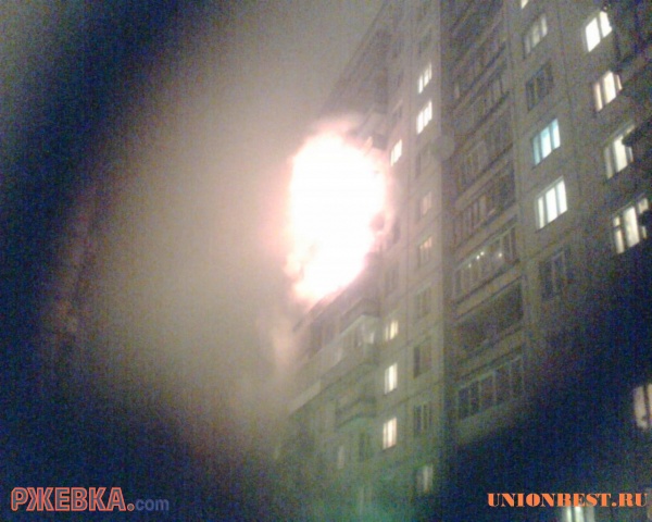 Пожар на Энтузиастов д.46 к.1 - фото2